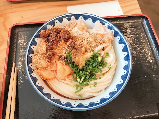 오사카 도톤보리 냉우동 맛집, 간판 없는 우동집 키타타케 후기